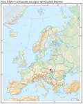 Река Шайо и её бассейн на карте зарубежной Европы