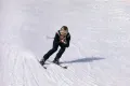 Горнолыжница Мари-Терез Надиг – чемпионка XI Олимпийских зимних игр в скоростном спуске. Саппоро. 1972