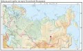 Байкальский хребет на карте России