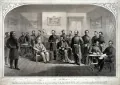 Встреча генералов Ли и Гранта в доме Уилмера Маклина 9 апреля 1865 г. 1867