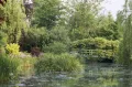 «Водный сад» с «японским мостиком», прилегающий к дому Клода Моне, Живерни