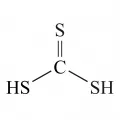 Структурная формула тритиоугольной кислоты
