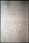 Письмо Шарля Бодлера императрице Евгении. 1857