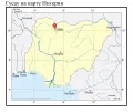 Гусау на карте Нигерии