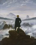 Каспар Давид Фридрих. Странник над морем тумана. 1818