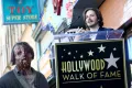 Эдгар Райт выступает на церемонии вручения звезды кинорежиссёру Джорджу А. Ромеро. Голливуд, Калифорния. 2017