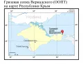 Грязевая сопка Вернадского (ООПТ) на карте Республики Крым