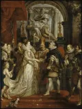 Питер Пауль Рубенс. Свадьба Генриха IV и Марии Медичи. 1-я четверть 17 в.
