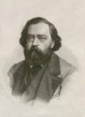 Мориц Леммель. Портрет Николая Огарёва. 1850-е гг.