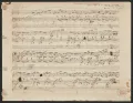 Фридерик Шопен. Экспромт для фортепиано op. 51 № 3 Ges-dur. Фрагмент рукописи. Ок. 1842