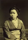 Монголоидная раса. Портрет японки