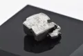 Деформированный кубический со следами скелетного роста кристалл изоферроплатины. Массив Кондер (Хабаровский край, Россия)
