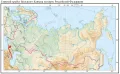Главный хребет Большого Кавказа на карте России