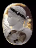 Камея с портретом Октавиана Августа. 14–20