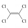 Структурная формула перхлорэтилена