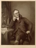 Уильям Генри Уортингтон. Портрет Джона Дальтона. 1823. Гравюра по картине Джозефа Аллена
