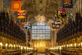 Интерьер часовни Святого Георгия Виндзорского замка, Англия. 16 в. 