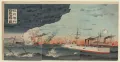 Чемульпинский бой. Японская гравюра. 1904