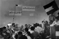 Ясир Арафат во время заседания Палестинского национального совета. Амман (Иордания). 27 августа 1970