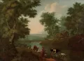 Семён Щедрин. Пейзаж в окрестностях Петербурга. 1780-е гг.