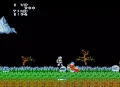 Кадр из видеоигры «Ghosts ‘n Goblins» для Nintendo Entertainment System. Разработчик Capcom. 1986