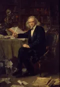 Людвиг Кнаус. Портрет историка Теодора Моммзена. 1881