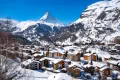 Долина Церматта и гора Маттерхорн, Пеннинские Альпы, кантон Валле (Швейцария). 2018