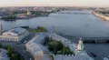 Вид на стрелку Васильевского острова, Санкт-Петербург