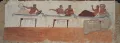 Пиршественная сцена. Фреска из «Гробницы ныряльщика», Пестум (Италия). 5 в. до н. э.
