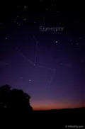 Созвездие Единорог на небе