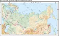 Баджальский хребет на карте России