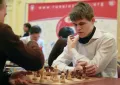 Магнус Карлсен на чемпионате мира по блицу. Москва. 2009