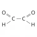 Структурная формула глиоксаля