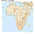 Плоскогорье Аир на карте Африки