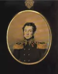 Николай Бестужев. Автопортрет. 1825.