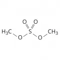 Структурная формула диметилсульфата