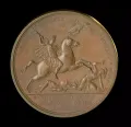Французская памятная медаль в честь победы в битве при Йене 14 октября 1806 года. 1806