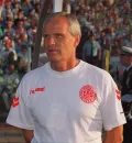 Рихард Мёллер-Нильсен во время чемпионата Европы по футболу. Стадион «Мальмё» (Швеция). 1992