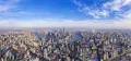 Дальний Восток. Панорамный вид на город Шанхай (Китай)