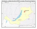 Заповедник «Джергинский» (ООПТ) на карте Республики Бурятия