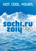 Плакат XXII Олимпийских зимних игр. 2014