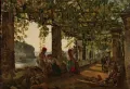 Сильвестр Щедрин. Веранда, обвитая виноградником. 1828