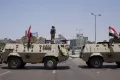 КПП египетских военных во время государственного переворота. Насер (мухафаза Бени-Суэйф, Египет). 4 июля 2013