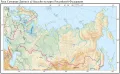 Река Северная Двина и её бассейн на карте России