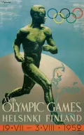 Плакат Игр XV Олимпиады