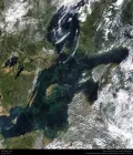 Балтийское море. Вид из космоса