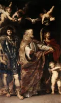 Питер Пауль Рубенс. Святые Георгий, Мавр и Папий. 1608