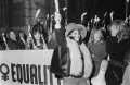 Факельное шествие за равноправие женщин. Лондон. 1977