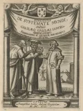 Galileo Galilei. Dialogo dei massimi sistemi. Lugduni, 1641. Фронтиспис