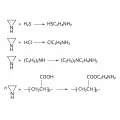 β-Аминоэтилирование мономерных и полимерных молекул
